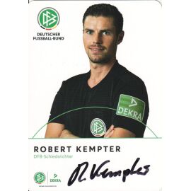 Autogramm Fussball | Schiedsrichter | 2019 Dekra | Robert KEMPTER