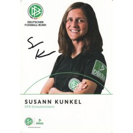 Autogramm Fussball | Schiedsrichter | 2019 Dekra | Susann KUNKEL