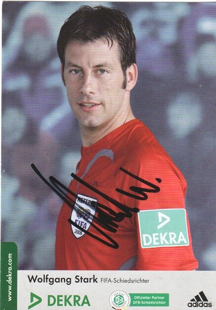 Autogramm Fussball | Schiedsrichter | 2000er Dekra | Wolfgang STARK
