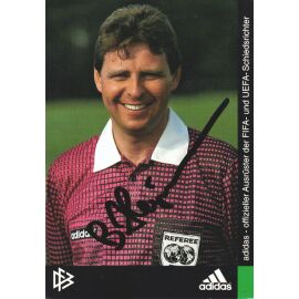 Autogramm Fussball | Schiedsrichter | 1990er Adidas | Bernd HEYNEMANN