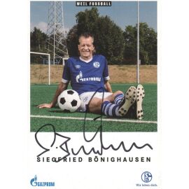 Autogramm Fussball | FC Schalke 04 | 2018 TM | Siegfried BÖNIGHAUSEN