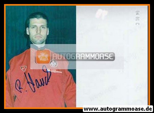 Autogramm Fussball | 1. FC Kaiserslautern | 2001 Foto | Rainer HAUCK (2)