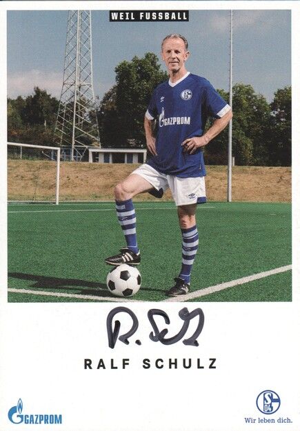 Autogramm Fussball | FC Schalke 04 | 2018 TM | Ralf SCHULZ
