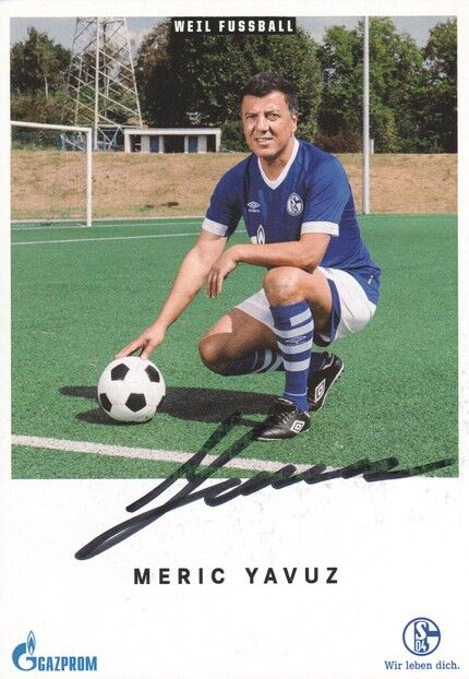 Autogramm Fussball | FC Schalke 04 | 2018 TM | Meric YAVUZ