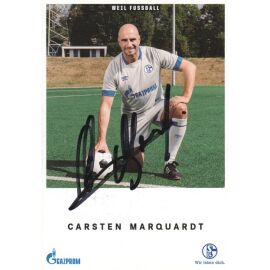 Autogramm Fussball | FC Schalke 04 | 2018 TM | Carsten MARQUARDT