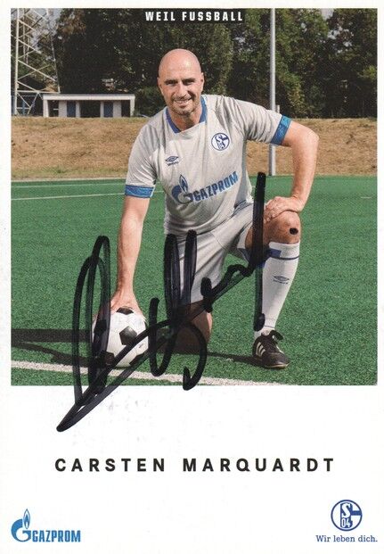 Autogramm Fussball | FC Schalke 04 | 2018 TM | Carsten MARQUARDT
