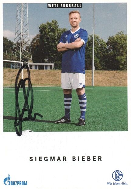 Autogramm Fussball | FC Schalke 04 | 2018 TM | Siegmar BIEBER