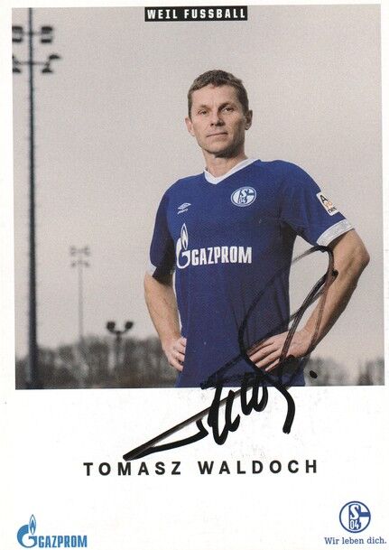 Autogramm Fussball | FC Schalke 04 | 2018 TM | Tomasz WALDOCH