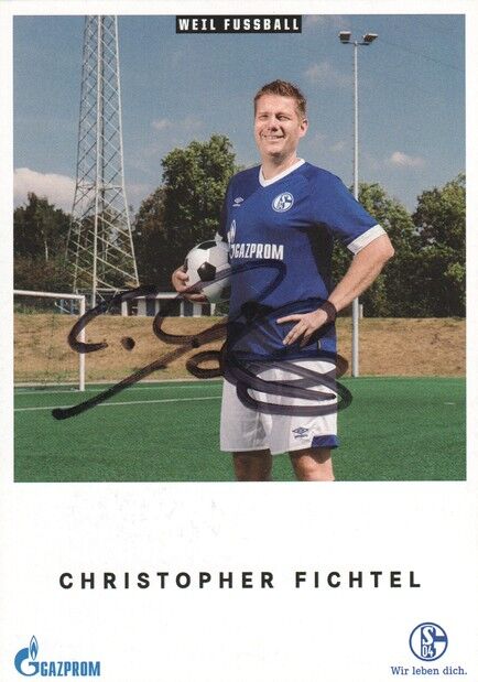 Autogramm Fussball | FC Schalke 04 | 2018 TM | Christopher FICHTEL