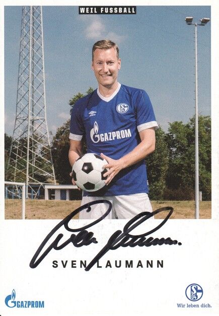Autogramm Fussball | FC Schalke 04 | 2018 TM | Sven LAUMANN