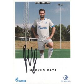Autogramm Fussball | FC Schalke 04 | 2018 TM | Markus KAYA