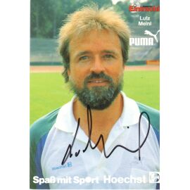 Autogramm Fussball | Eintracht Frankfurt | 1987 | Lutz MEINL