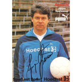 Autogramm Fussball | Eintracht Frankfurt | 1987 | Jürgen SPARWASSER