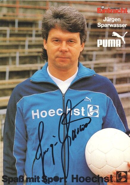 Autogramm Fussball | Eintracht Frankfurt | 1987 | Jürgen SPARWASSER