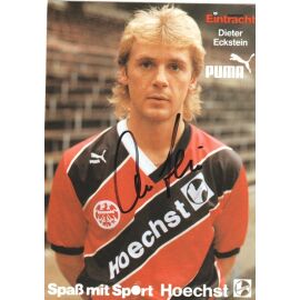 Autogramm Fussball | Eintracht Frankfurt | 1989 | Dieter ECKSTEIN