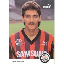 Autogramm Fussball | Eintracht Frankfurt | 1992 | Heinz GRÜNDEL