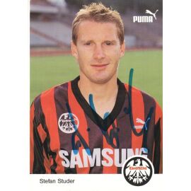 Autogramm Fussball | Eintracht Frankfurt | 1992 | Stefan STUDER