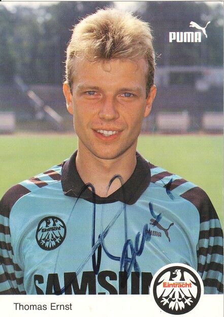 Autogramm Fussball | Eintracht Frankfurt | 1992 | Thomas ERNST