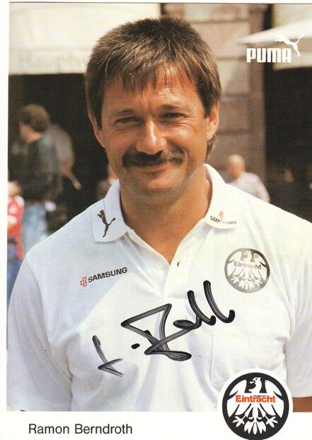 Autogramm Fussball | Eintracht Frankfurt | 1991 | Ramon BERNDROTH