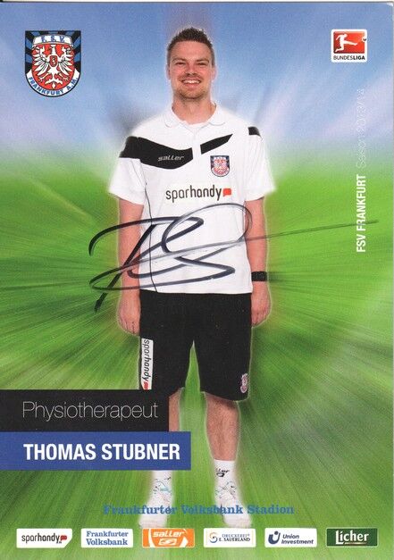 Autogramm Fussball | FSV Frankfurt | 2013 | Thomas STUBNER