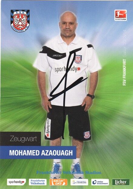 Autogramm Fussball | FSV Frankfurt | 2013 | Mohamed AZAOUAGH