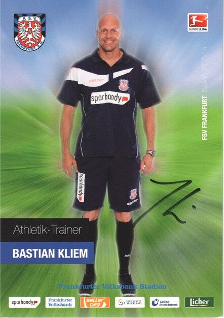 Autogramm Fussball | FSV Frankfurt | 2013 | Bastian KLIEM