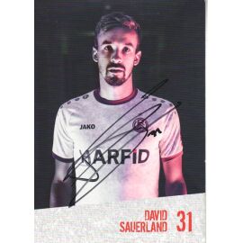 Autogramm Fussball | Rot-Weiss Essen | 2019 | David SAUERLAND