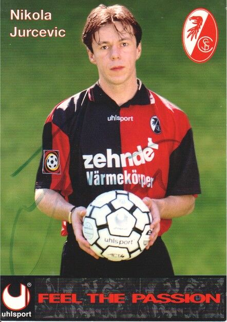 Autogramm Fussball | SC Freiburg | 1996 | Nikola JURCEVIC