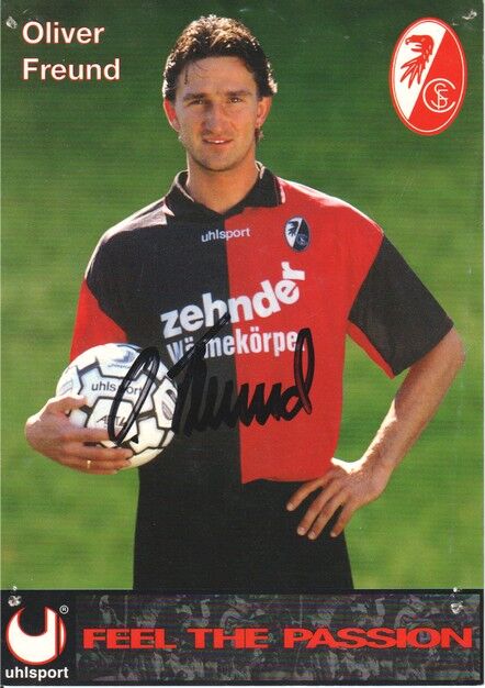 Autogramm Fussball | SC Freiburg | 1996 | Oliver FREUND