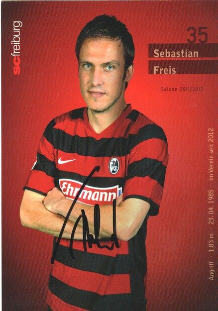 Autogramm Fussball | SC Freiburg | 2011 | Sebastian FREIS