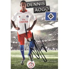 Autogramm Fussball | Hamburger SV | 2010 | Dennis AOGO