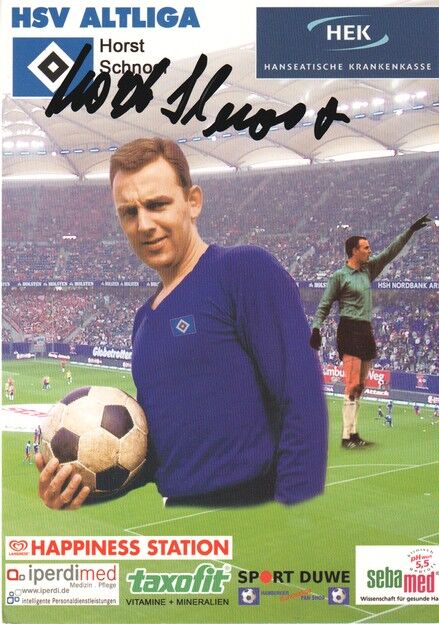 Autogramm Fussball | Hamburger SV | 2010er Altliga | Horst SCHNOOR