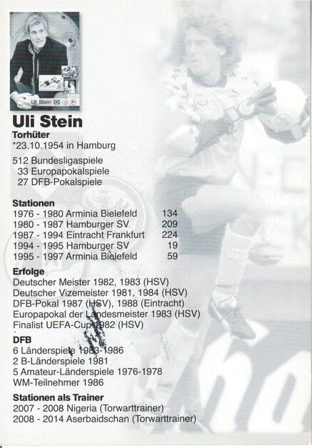 Autogramm Fussball | 2020er | Uli STEIN (Collage Color)