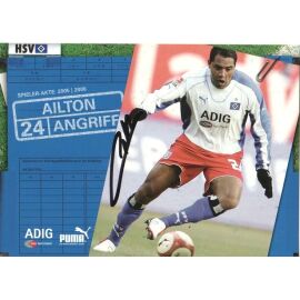 Autogramm Fussball | Hamburger SV | 2005 | AILTON