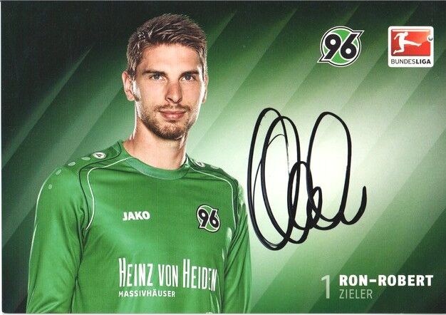 Autogramm Fussball | Hannover 96 | 2014 | Ron-Robert ZIELER