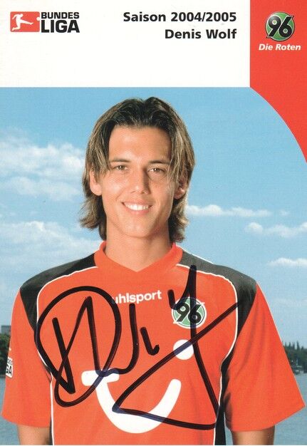 Autogramm Fussball | Hannover 96 | 2004 | Denis WOLF