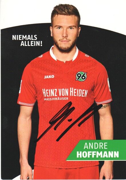Autogramm Fussball | Hannover 96 | 2015 | Andre HOFFMANN