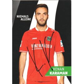 Autogramm Fussball | Hannover 96 | 2015 | Kenan KARAMAN