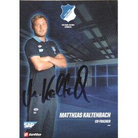 Autogramm Fussball | TSG 1899 Hoffenheim | 2016 | Matthias KALTENBACH