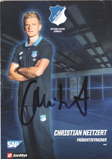 Autogramm Fussball | TSG 1899 Hoffenheim | 2016 | Christian NEITZERT