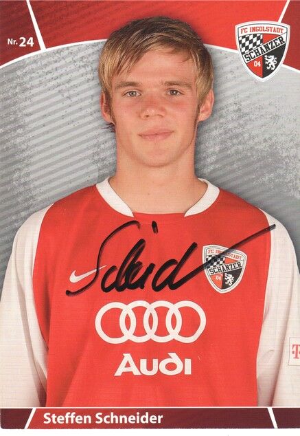 Autogramm Fussball | FC Ingolstadt 04 | 2008 | Steffen SCHNEIDER