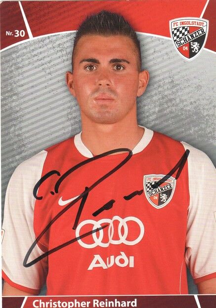 Autogramm Fussball | FC Ingolstadt 04 | 2008 | Christopher REINHARD