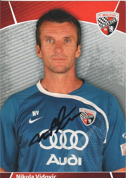 Autogramm Fussball | FC Ingolstadt 04 | 2008 | Nikola VIDOVIC