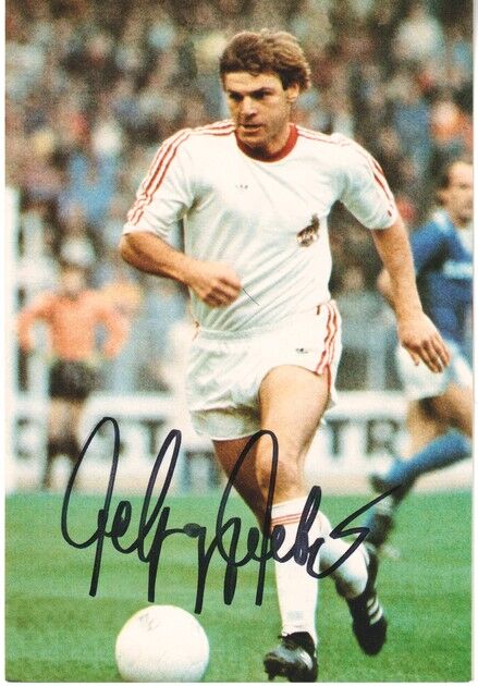 Autogramm Fussball | 1. FC Köln | 1970er | Wolfgang WEBER ((Spielszene Color)