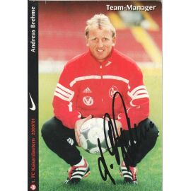 Autogramm Fussball | 1. FC Kaiserslautern | 2000 | Andreas BREHME
