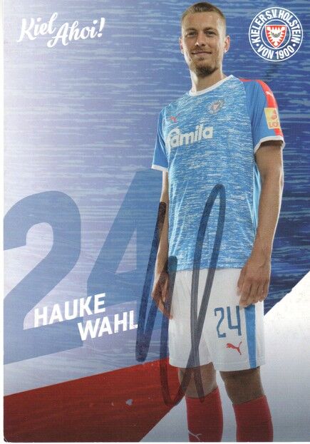 Autogramm Fussball | Holstein Kiel | 2020 | Hauke WAHL