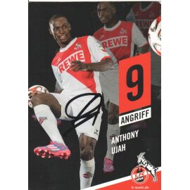 Autogramm Fussball | 1. FC Köln | 2014 | Anthony UJAH