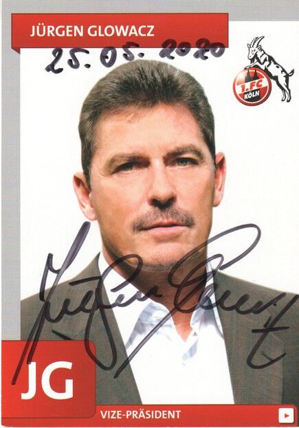 Autogramm Fussball | 1. FC Köln | 2011 | Jürgen GLOWACZ