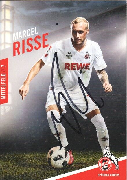 Autogramm Fussball | 1. FC Köln | 2016 | Marcel RISSE