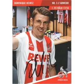 Autogramm Fussball | 1. FC Köln | 2017 | Dominique HEINTZ